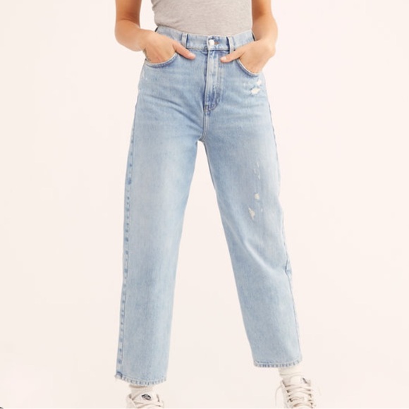 Free People Denim - Free People Frank Dad Jeans